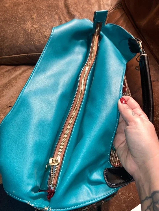 ❤️🔥Nicole Lee USA Vibrant Multicolor Gemstone purse - Picture 11 of 15